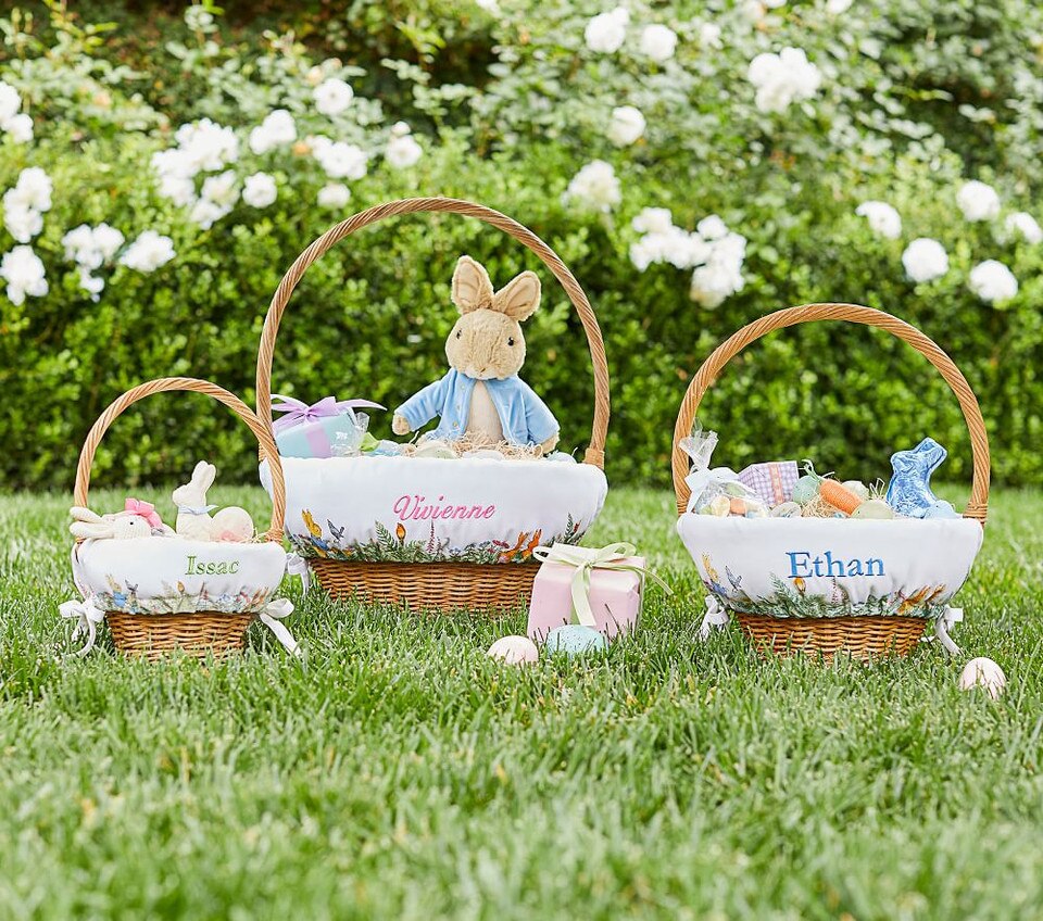 Peter Rabbit™ Easter Basket Liners Pottery Barn Kids UK